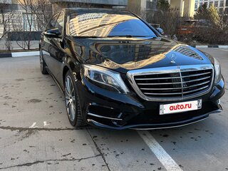 2014 Mercedes-Benz S-Класс 500 Long VI (W222, C217), чёрный, 5400000 рублей, вид 5