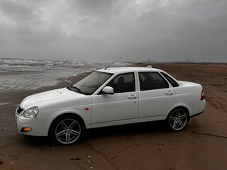 2018 Lada (ВАЗ) Priora I Рестайлинг, белый, 1100000 рублей, вид 4
