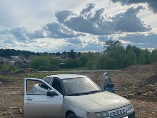 2007 Lada (ВАЗ) 2110, серебристый, 65000 рублей, вид 3
