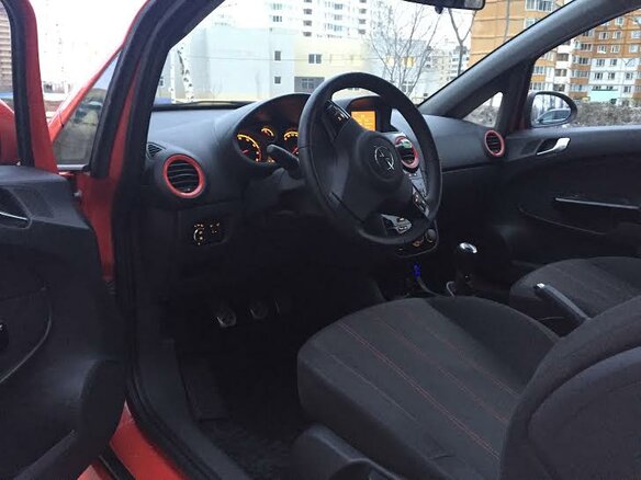 2011 Opel Corsa GSi D Рестайлинг II, красный - вид 7
