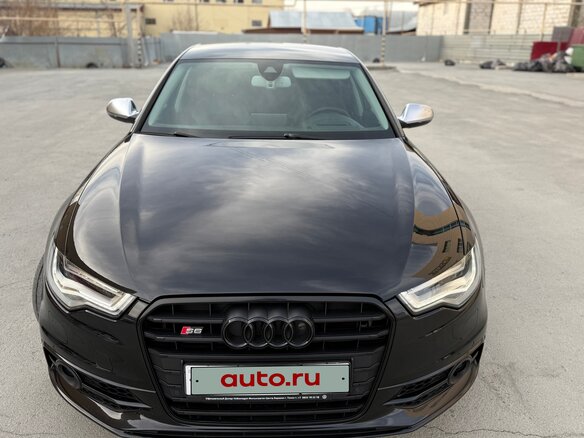 2014 Audi S6 IV (C7), чёрный, 3100000 рублей - вид 3