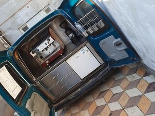 2001 Renault Kangoo I, синий, 499000 рублей, вид 1