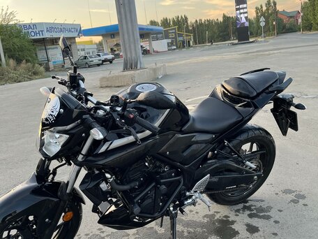 2018 Yamaha MT-25, чёрный, 320000 рублей, вид 3