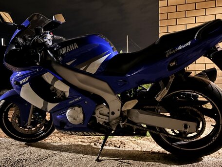 2002 Yamaha YZF600R Thundercat, синий, 395000 рублей, вид 1
