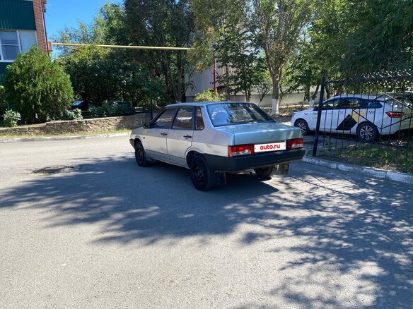 1992 Lada (ВАЗ) 21099, серый - вид 2