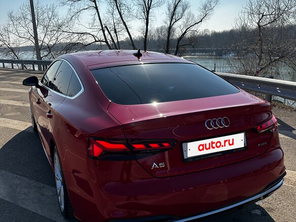 2022 Audi A5 Sportback 45 TFSI II (F5) Рестайлинг, красный, 5890000 рублей - вид 8