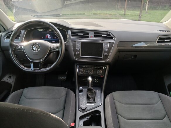 2016 Volkswagen Tiguan II, белый - вид 8