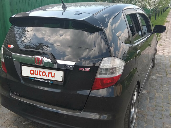 2008 Honda Fit II, чёрный - вид 8