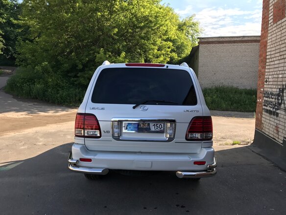 2004 Lexus LX 470 II Рестайлинг, белый - вид 7