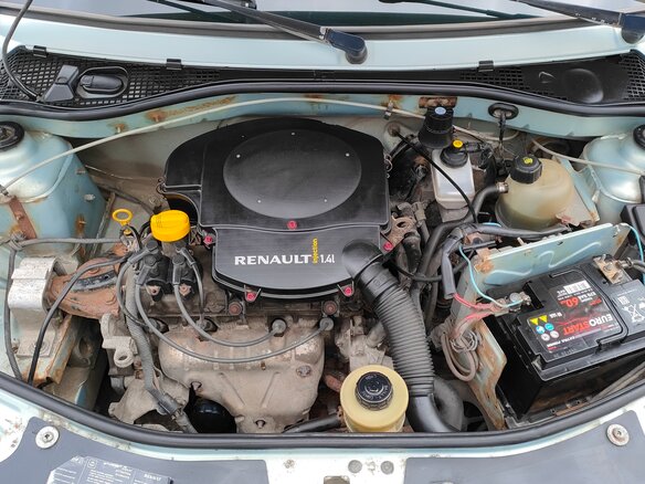 2008 Renault Logan I, зелёный, 333000 рублей - вид 14