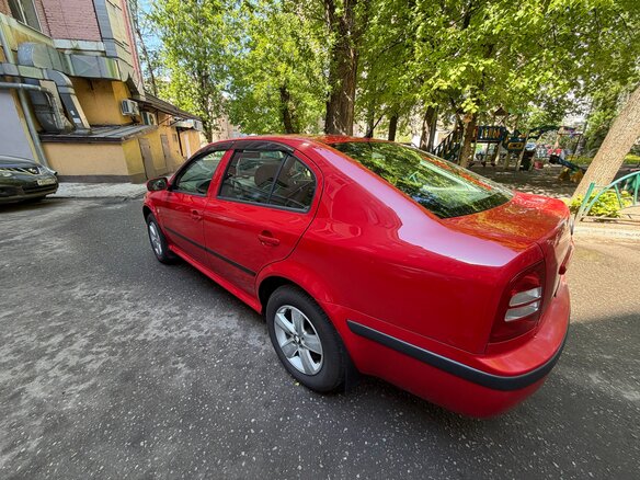 2006 Skoda Octavia I (A4) Рестайлинг, красный - вид 5