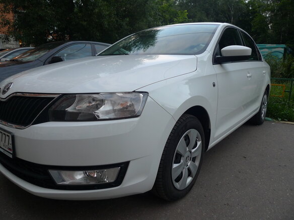 2016 Skoda Rapid I, белый - вид 1