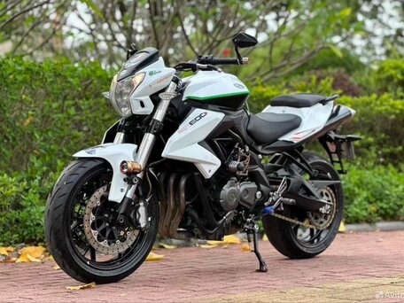 2018 Benelli BJ600GS, белый, 385000 рублей, вид 4