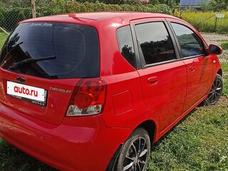 2007 Chevrolet Aveo I, красный, 290000 рублей, вид 2