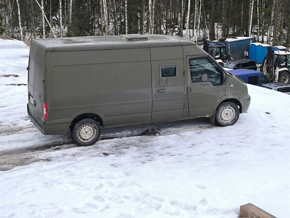 2013 Ford Transit, зелёный, 1100000 рублей - вид 2