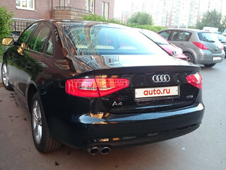 2014 Audi A4 IV (B8) Рестайлинг, чёрный, 1690000 рублей, вид 4