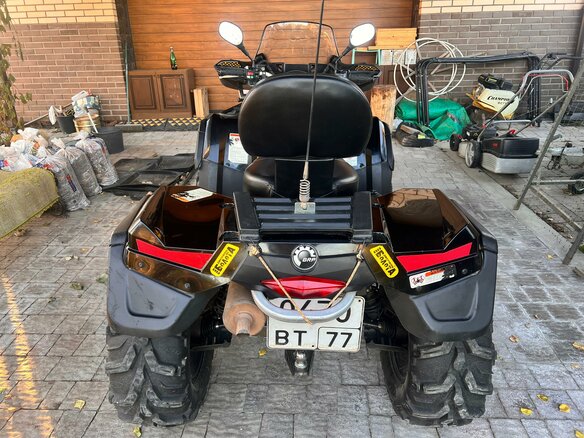 2011 BRP Can-Am Outlander 800, чёрный, 1100000 рублей - вид 13