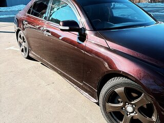 2009 Toyota Mark X I Рестайлинг, фиолетовый, 1320000 рублей, вид 4