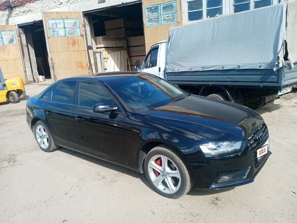 2013 Audi A4 IV (B8) Рестайлинг, чёрный, 1550000 рублей