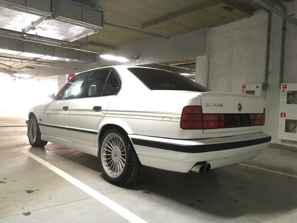 1990 Alpina B10 E34, белый - вид 1