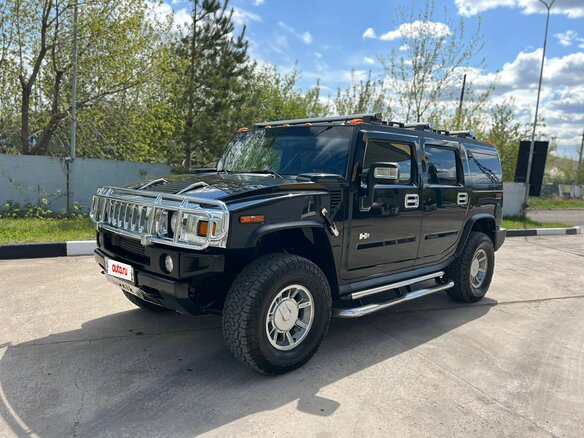 2007 Hummer H2 I, чёрный, 3450000 рублей - вид 16