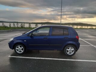 2008 Hyundai Getz I Рестайлинг, синий, 470000 рублей, вид 3
