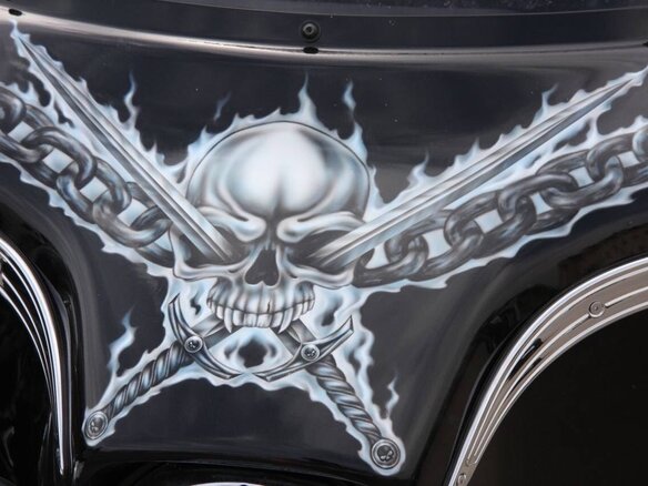 2011 Harley-Davidson CVO Tri Glide, чёрный, 3000000 рублей - вид 4