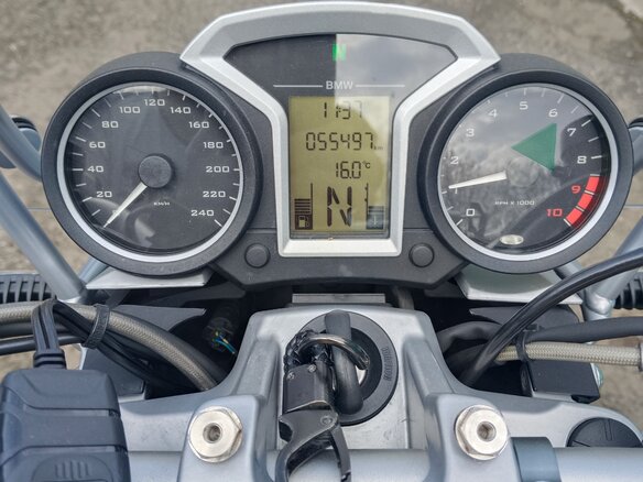 2011 BMW R 1200 R, чёрный, 610000 рублей - вид 6