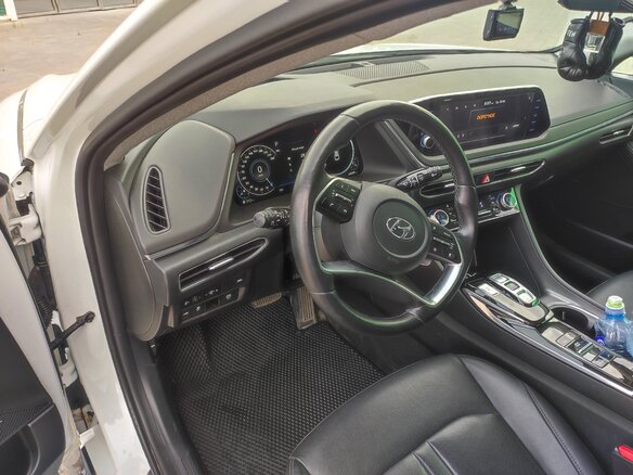 2022 Hyundai Sonata VIII (DN8), белый, 2850000 рублей - вид 6