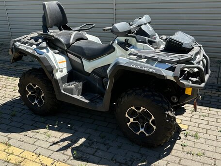 2015 BRP Can-Am Outlander MAX 1000R LTD, серебристый, 1400000 рублей, вид 4