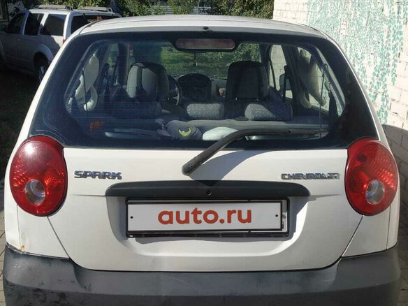 2006 Chevrolet Spark II, белый, 313000 рублей - вид 4