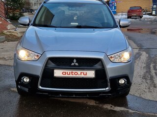 2012 Mitsubishi ASX I, серебристый, 1100000 рублей, вид 2