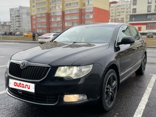2010 Skoda Superb II, чёрный, 890000 рублей, вид 3