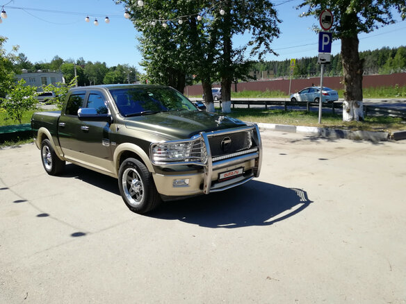 2011 Dodge RAM IV (DS/DJ), зелёный