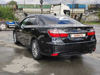 2016 Toyota Camry VII (XV50) Рестайлинг, чёрный, 2000000 рублей, вид 5