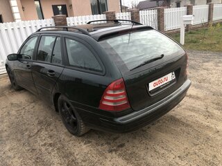 2001 Mercedes-Benz C-Класс 200 II (W203), зелёный, 640000 рублей, вид 3