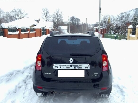 2013 Renault Duster I, чёрный - вид 7