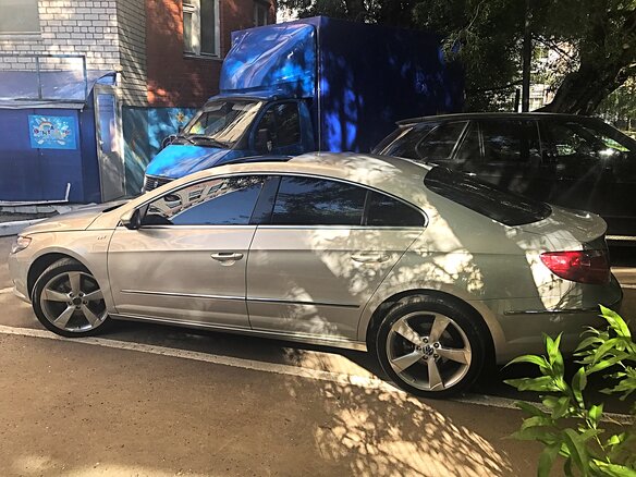 2011 Volkswagen Passat CC I, золотистый - вид 2
