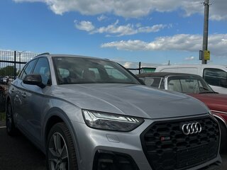 2021 Audi SQ5 II (FY) Рестайлинг, серебристый, 5350000 рублей, вид 3