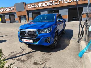 2017 Toyota Hilux VIII, синий, 3550000 рублей, вид 3