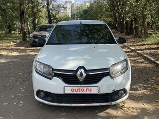 2014 Renault Logan II, белый, 400000 рублей, вид 3