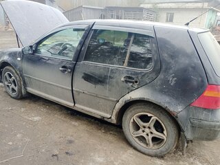 1998 Volkswagen Golf IV, чёрный, 150000 рублей, вид 4