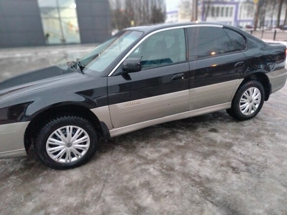2000 Subaru Outback II, чёрный, 450000 рублей - вид 7