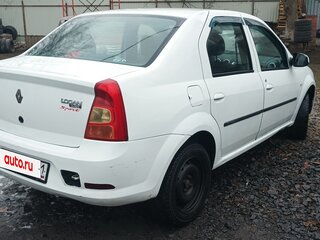 2013 Renault Logan I Рестайлинг, белый, 267000 рублей, вид 2