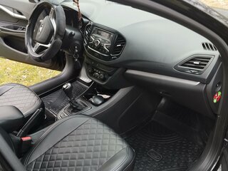 2021 Lada (ВАЗ) Vesta I, чёрный, 1270000 рублей, вид 2