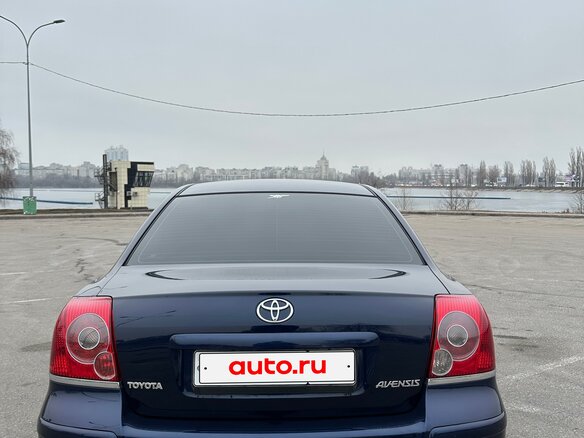2008 Toyota Avensis II Рестайлинг, синий, 895000 рублей - вид 7