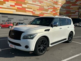 2012 Infiniti QX56 II, белый, 1300000 рублей, вид 1
