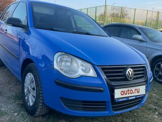 2009 Volkswagen Polo IV Рестайлинг, синий, 585000 рублей, вид 3