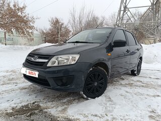 2016 Lada (ВАЗ) Granta I, серый, 560000 рублей, вид 1