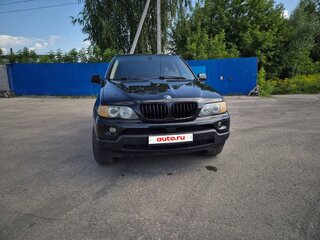 2004 BMW X5 3.0i I (E53) Рестайлинг, чёрный, 900000 рублей, вид 3